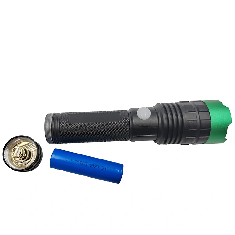 5000lumen COB rechargeable flashlight