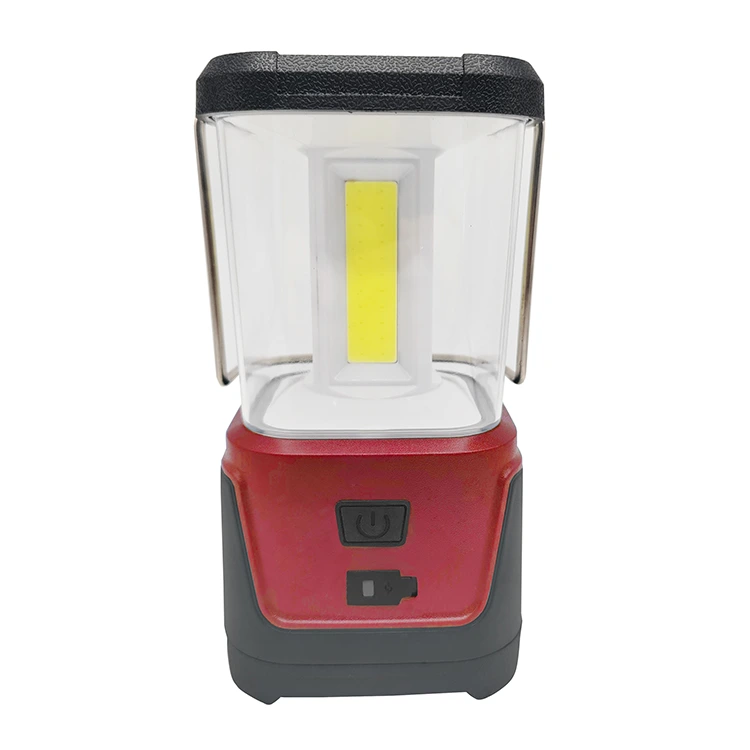 ضوء التخييم عالي الطاقة القابل لإعادة الشحن